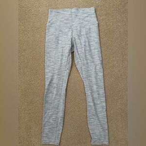 lululemon Heathered Gray Align II Leggings